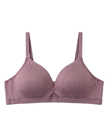 Padded Non-Wired T-Shirt Bra - Reem - Purple