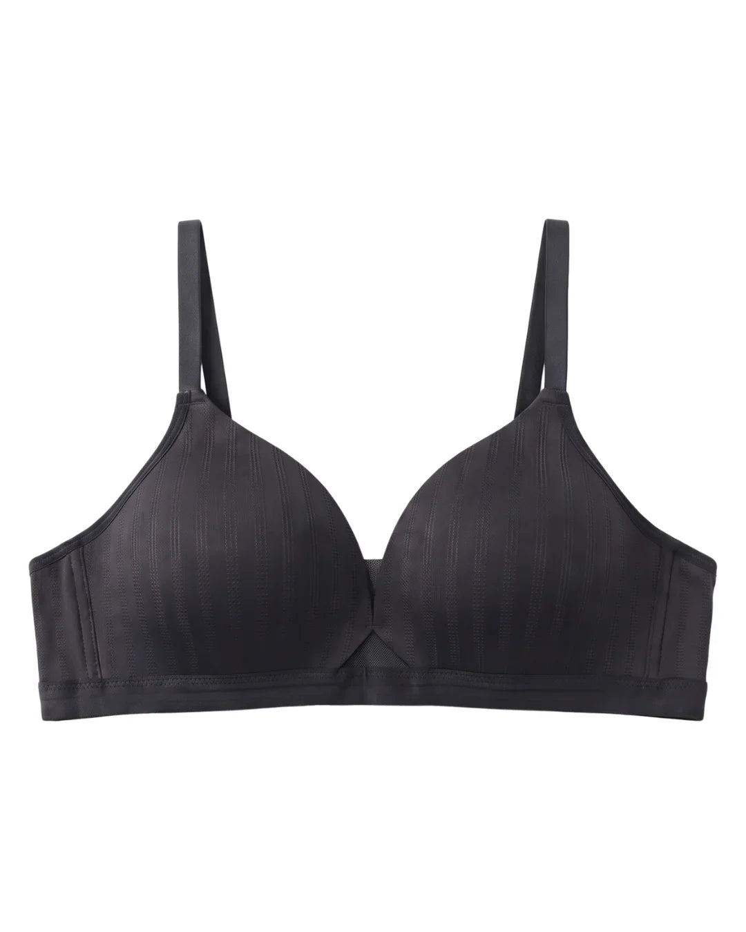 Padded Non-Wired T-Shirt Bra - Reem - Black