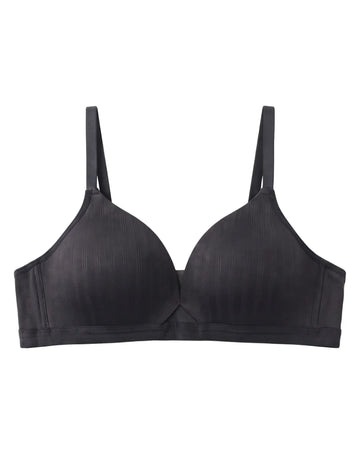 Padded Non-Wired T-Shirt Bra - Reem - Black