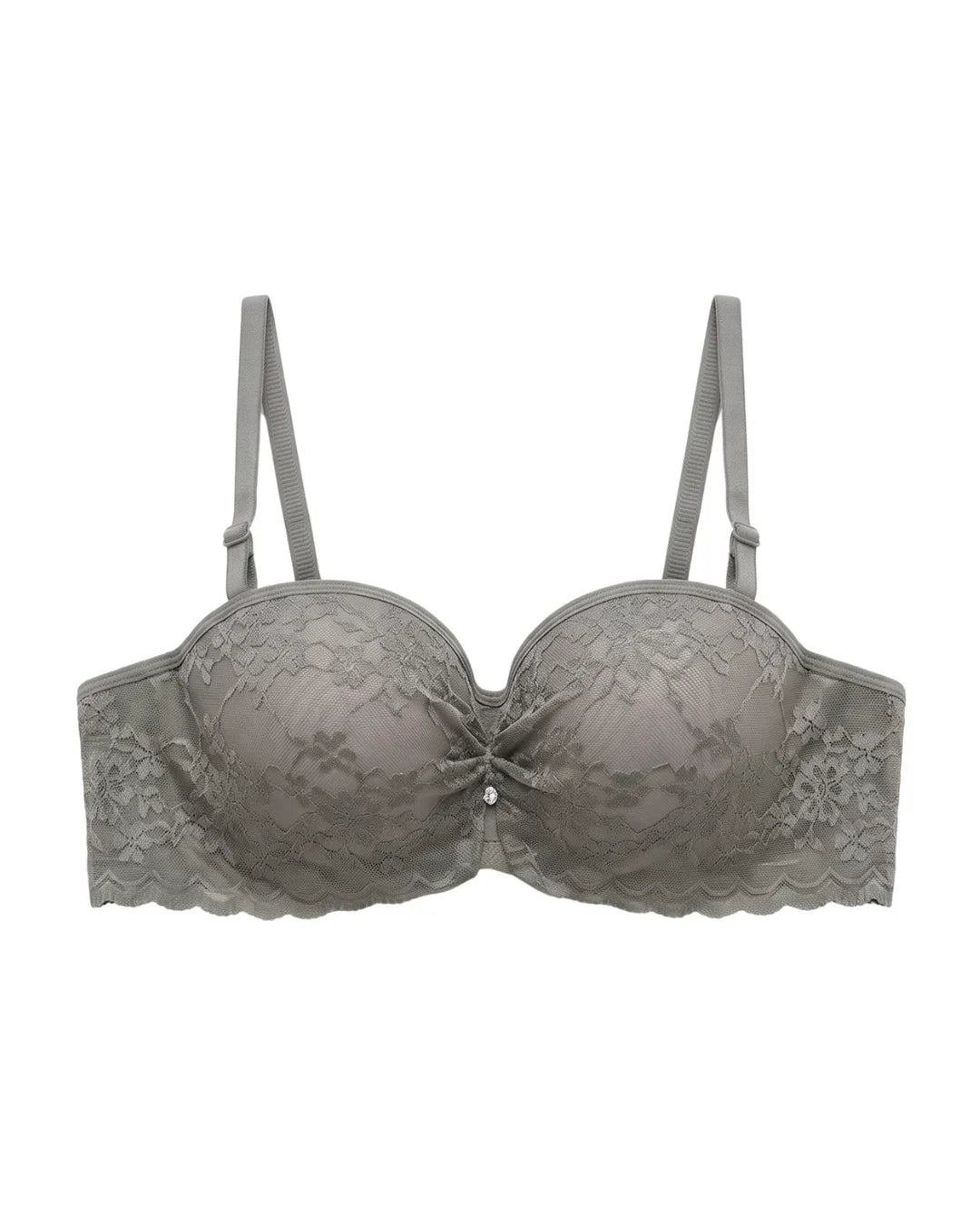 Padded Underwired Push-up Bra - Flowia - Green