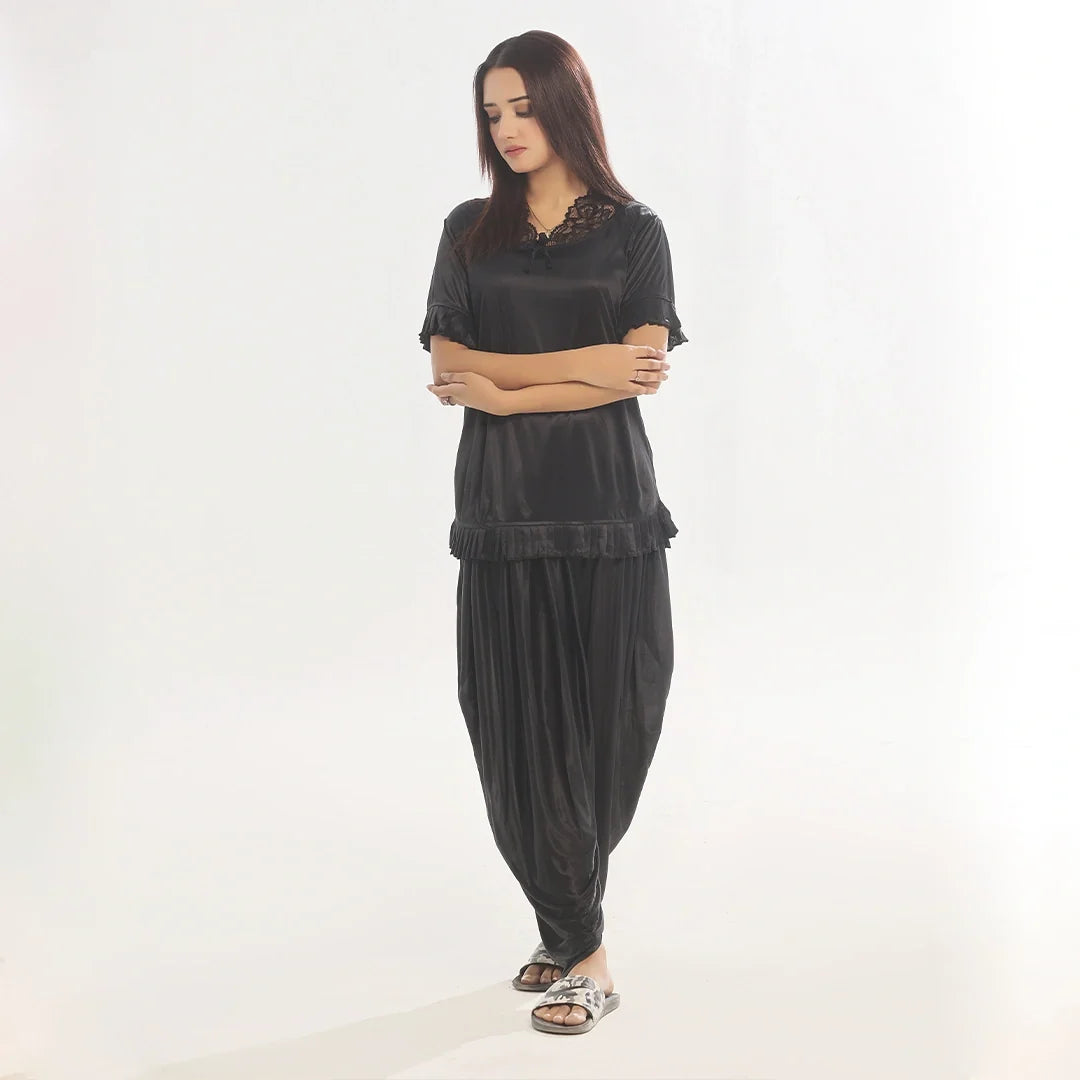 Patiala Silk Pajama Suit