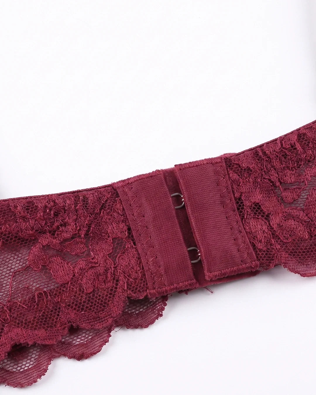 Padded Push-up Bra - Rose - Maroon