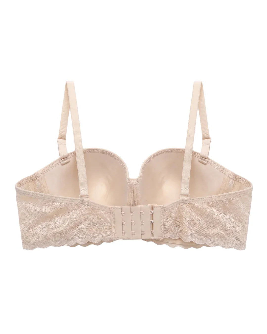 Padded Underwired Push-up Bra - Flowia - Skin