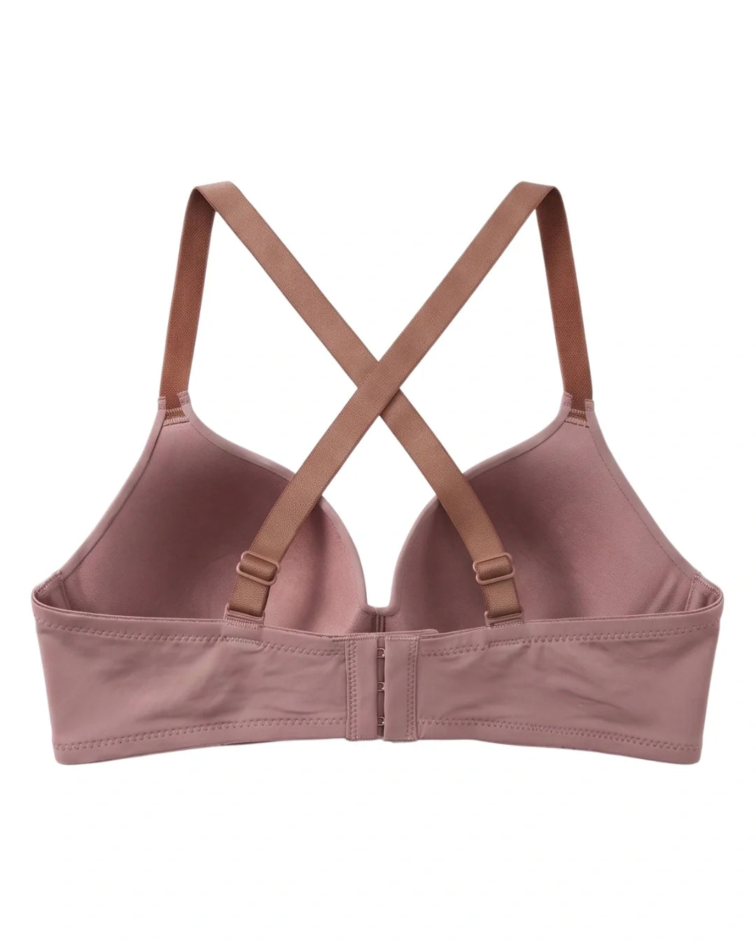 Padded Non Wired T-Shirt Bra - Nancy - Brown