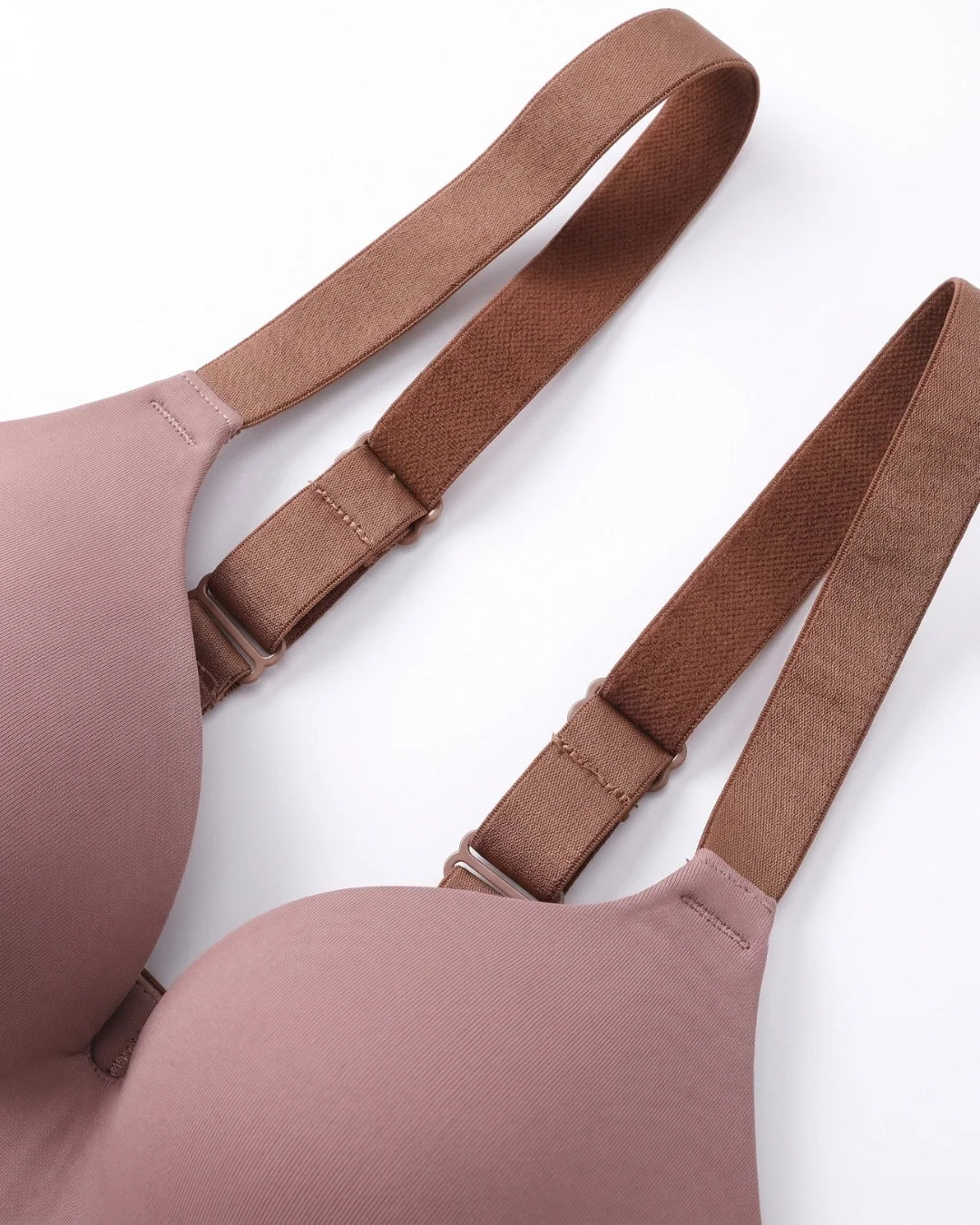 Padded Non Wired T-Shirt Bra - Nancy - Brown