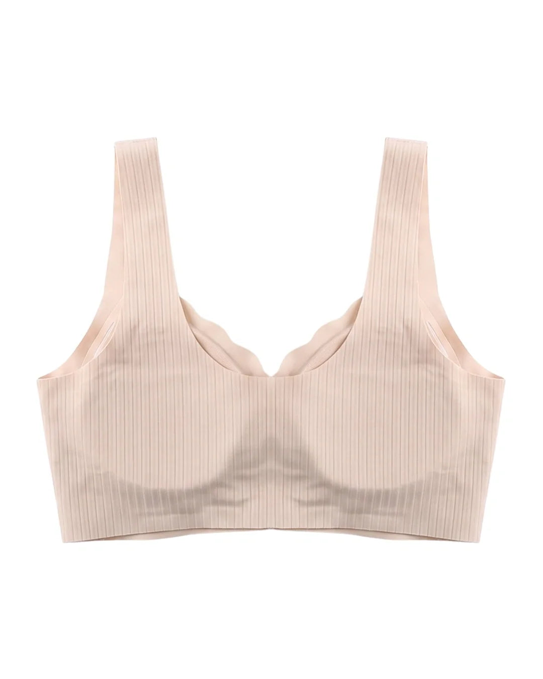 Front-Button Bra - Zova - Skin