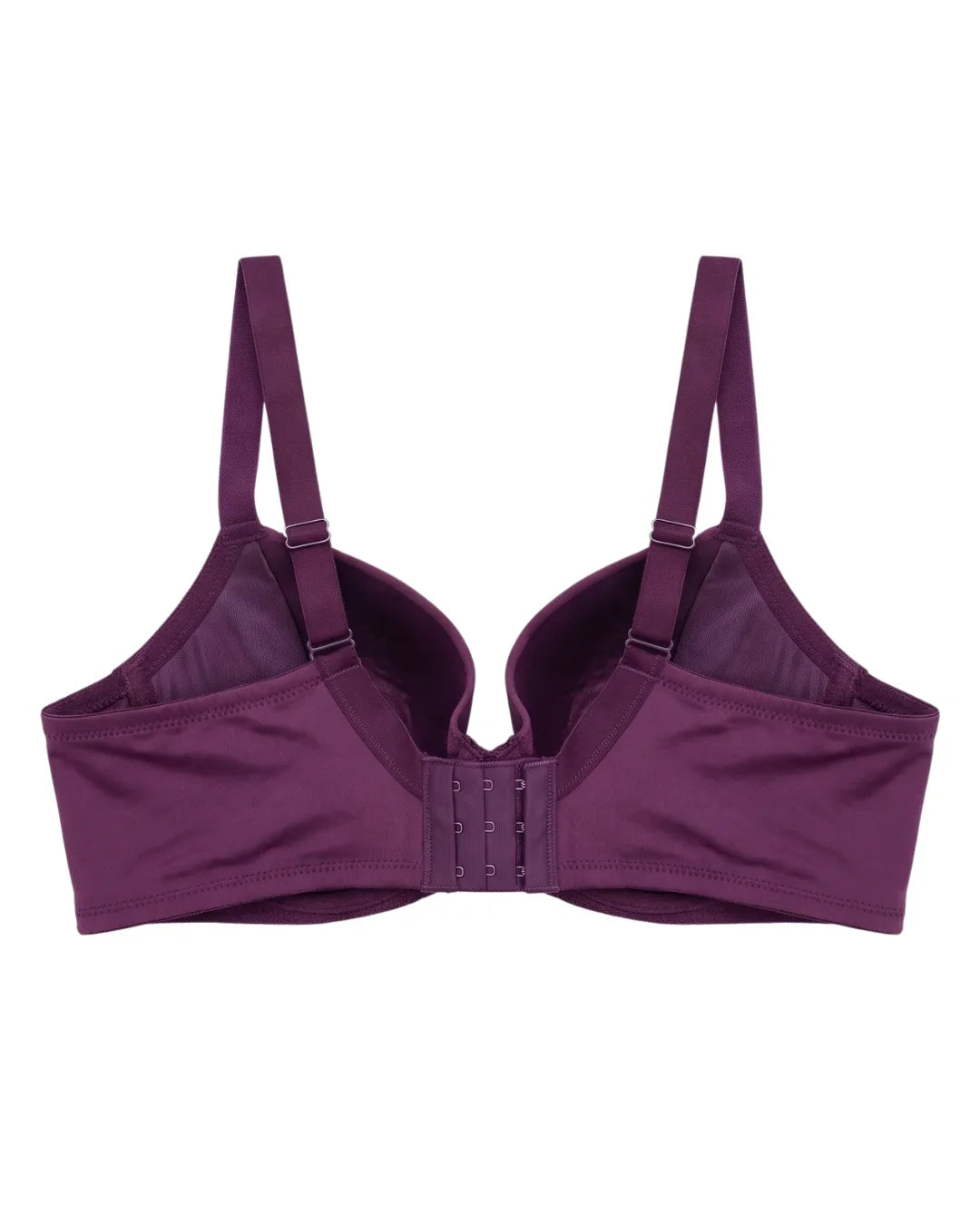 Padded Wired Push-up Bra - Selene - Dark Purple