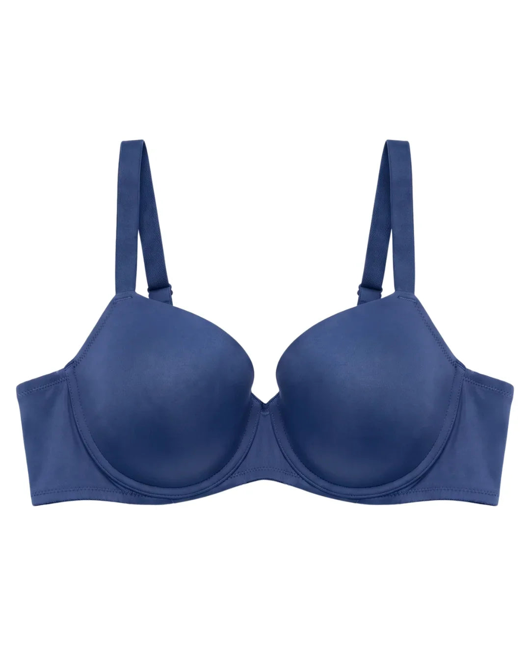 Padded Wired Push-up Bra - Selene - Blue