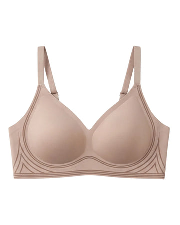 Seamless Padded Bra - Nurva Brown