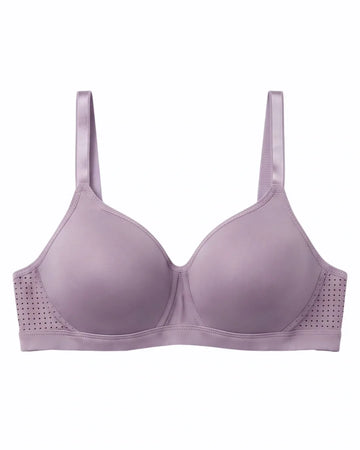 Light Padded T-Shirt Bra - kylie - Lilac