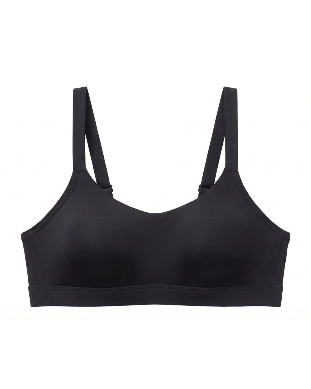 Padded Non Wired T-Shirt Bra - Smooth Fit - Black