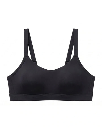 Padded Non Wired T-Shirt Bra - Smooth Fit - Black
