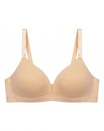 Light Padded Non-Wired T-Shirt Bra - Millie - Skin