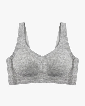 Seamless Padded Bra - Hazel Grey