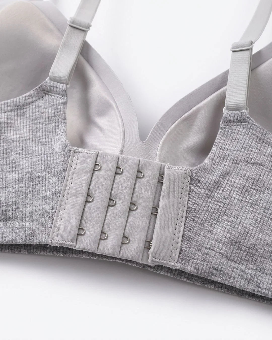 Seamless Padded Bra - Rina - Grey