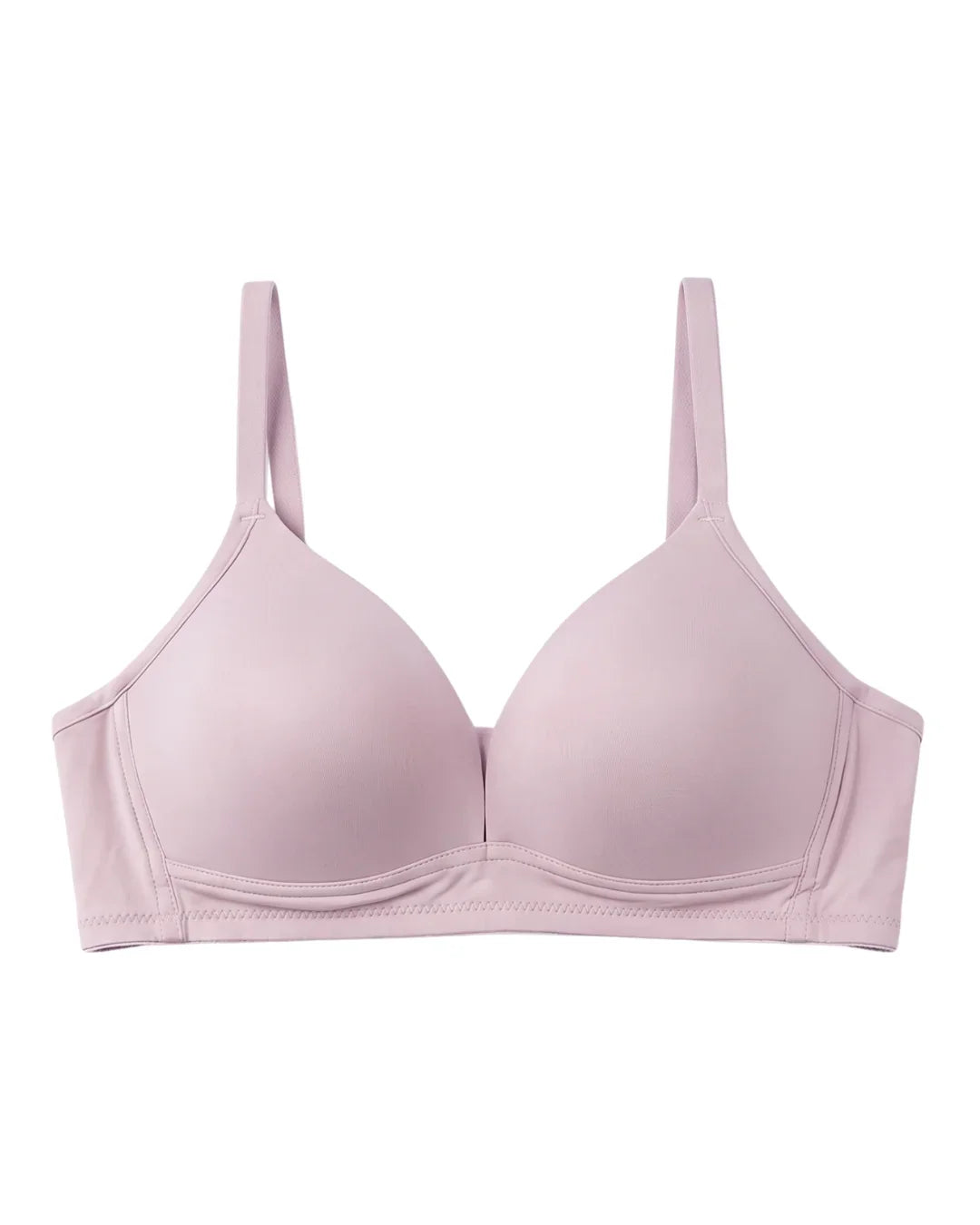 Light Padded Non-Wired T-Shirt Bra - Essentia - Lilac