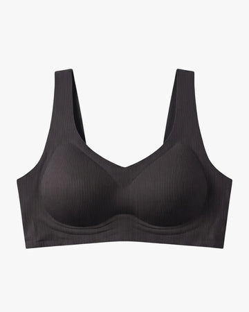 Seamless Padded Bra - Hazel Black