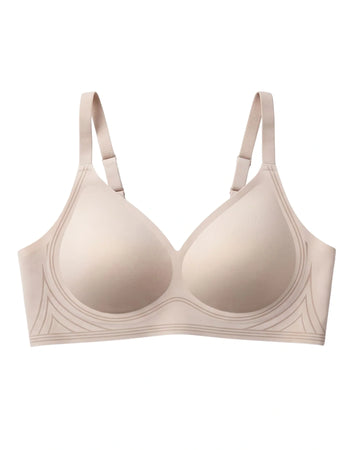 Seamless Padded Bra - Nurva Light Grey