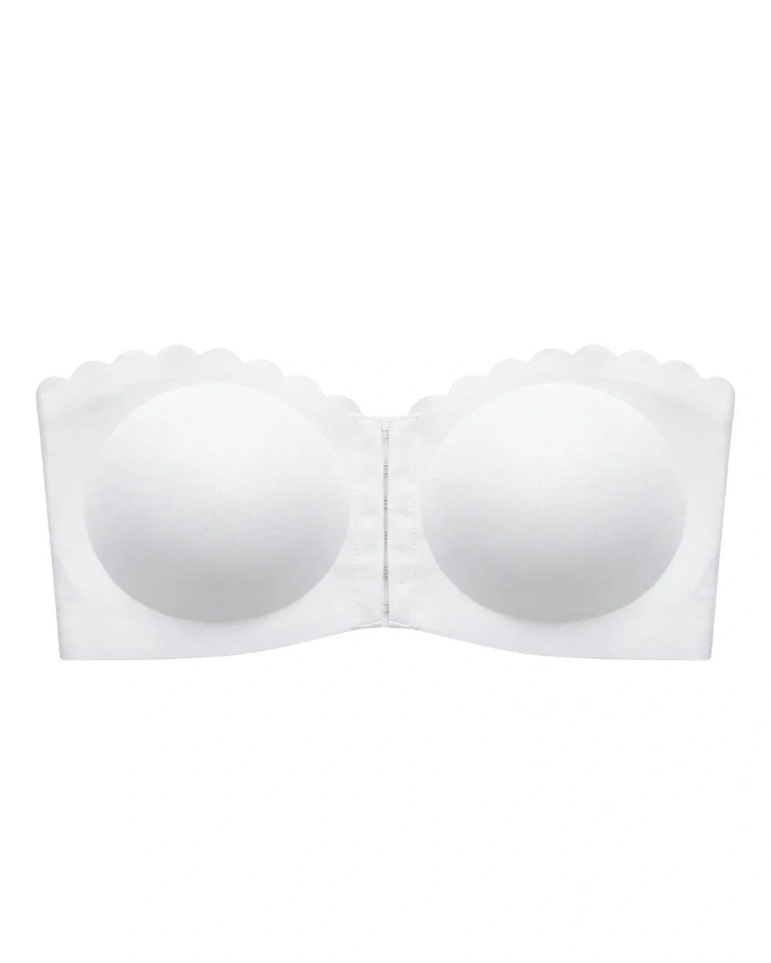 Seamless Padded Bra - Invisia - White