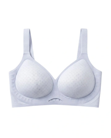 Seamless Padded Bra - Oziva Sky Blue