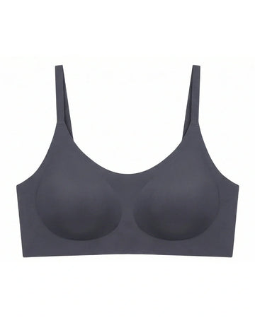 Seamless Padded Bra - Sora - Black