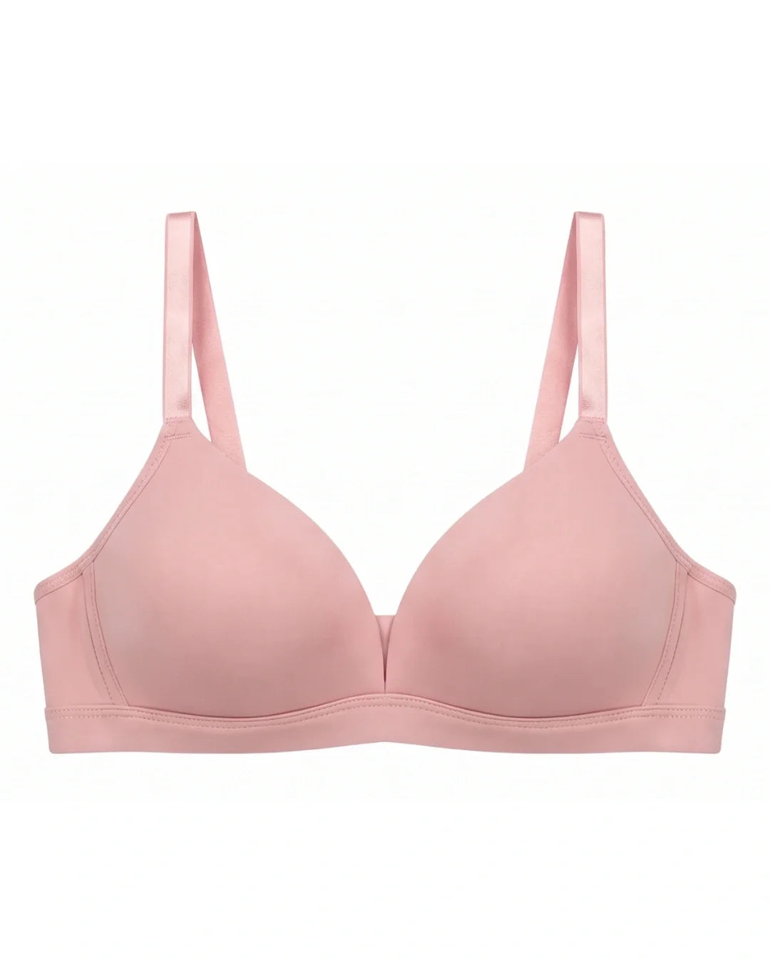 Light Padded Non-Wired T-Shirt Bra - Millie - Pink