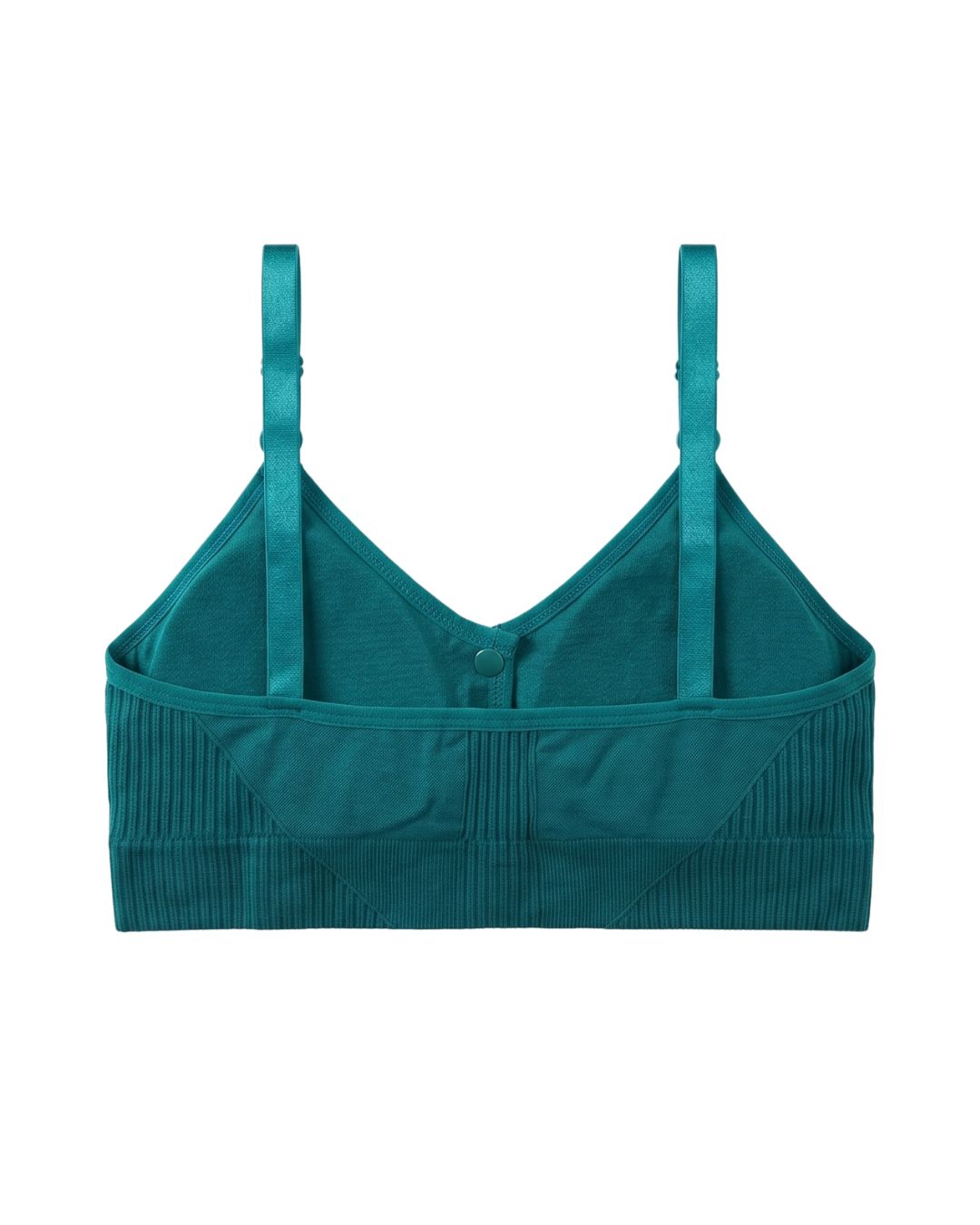 Front-Button Bra - Viona - Green