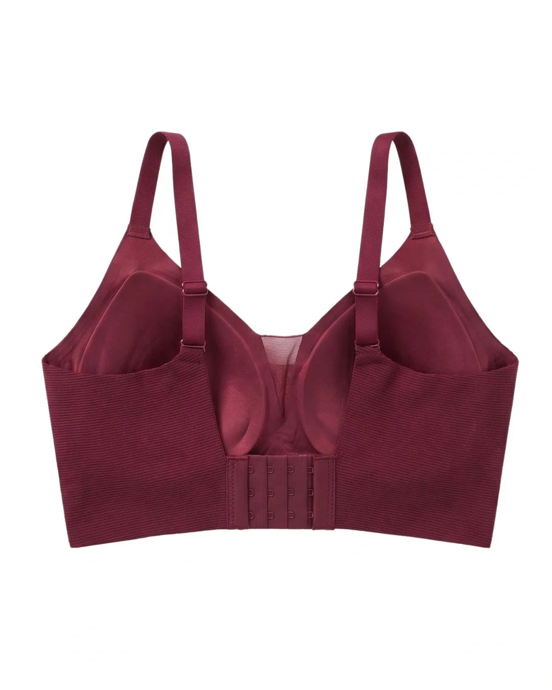 Seamless Padded Bra - Mira - Maroon