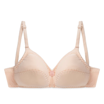 Padded Luxe Single Padded Wireless Bra - Skin