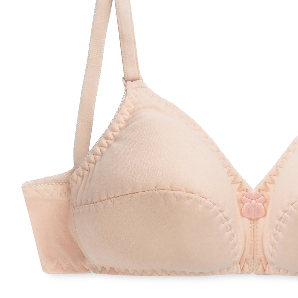 Padded Luxe Single Padded Wireless Bra - Skin