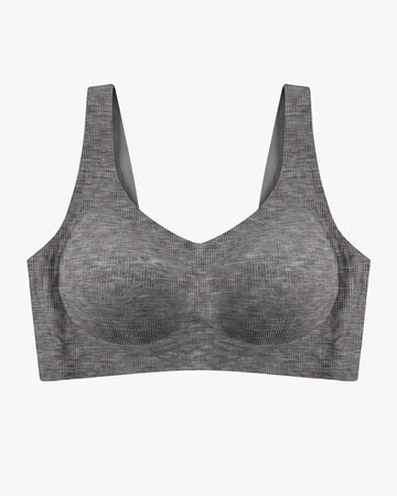 Seamless Padded Bra - Hazel Charcoal