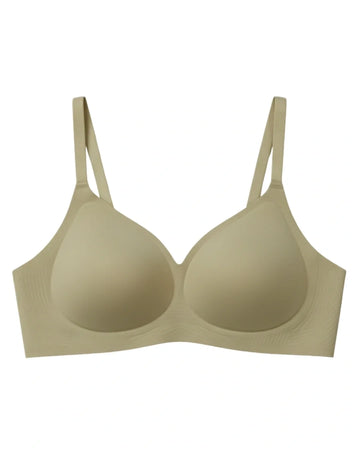 Seamless Padded Bra - Silven - Olive