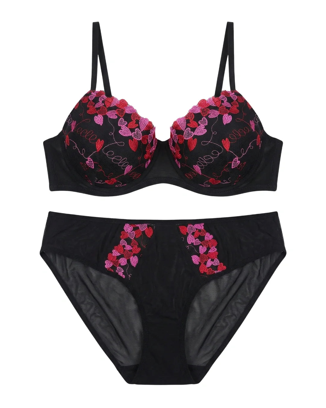 Padded Bra Set - Luvia