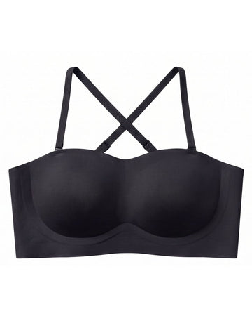 Seamless Padded Bra - Slyxia - Black