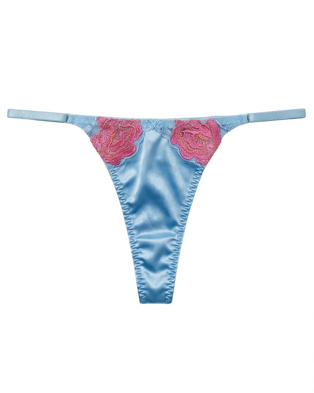 Non Padded Bra Set - Solea - Blue