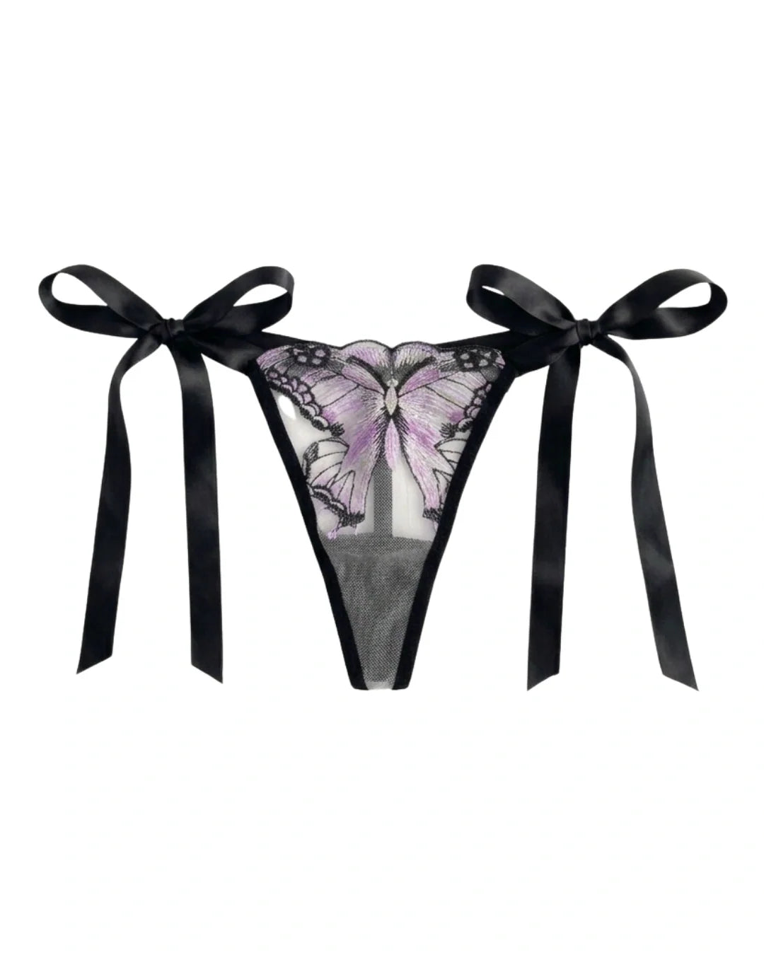 Non Padded Bra Set - Orlisse - Purple