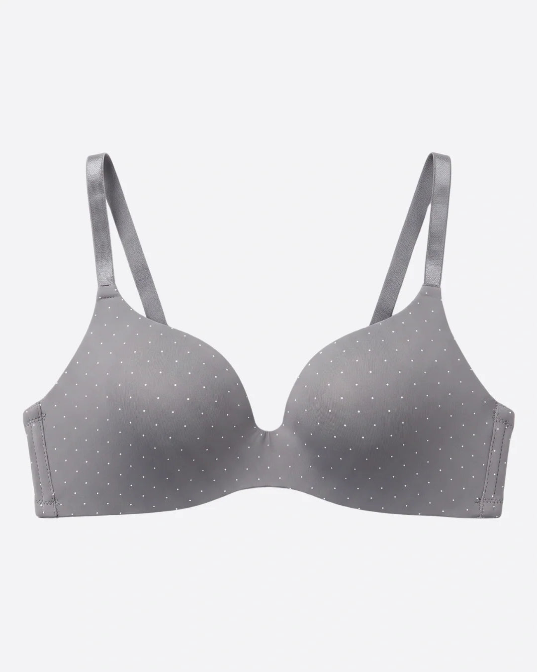 Padded Non Wired T-Shirt Bra - June - Grey