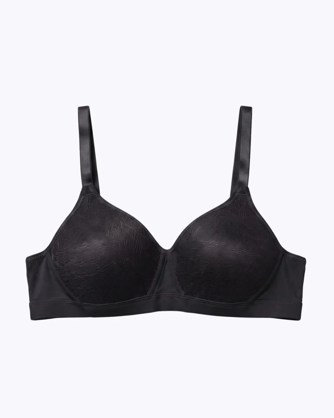 Light Padded Non-Wired T-Shirt Bra - Elysia - Black
