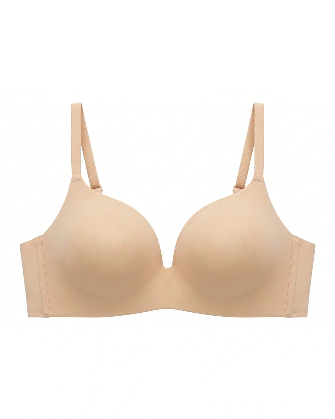Seamless Non Wired Pushup T-Shirt Bra - Lisa - Skin