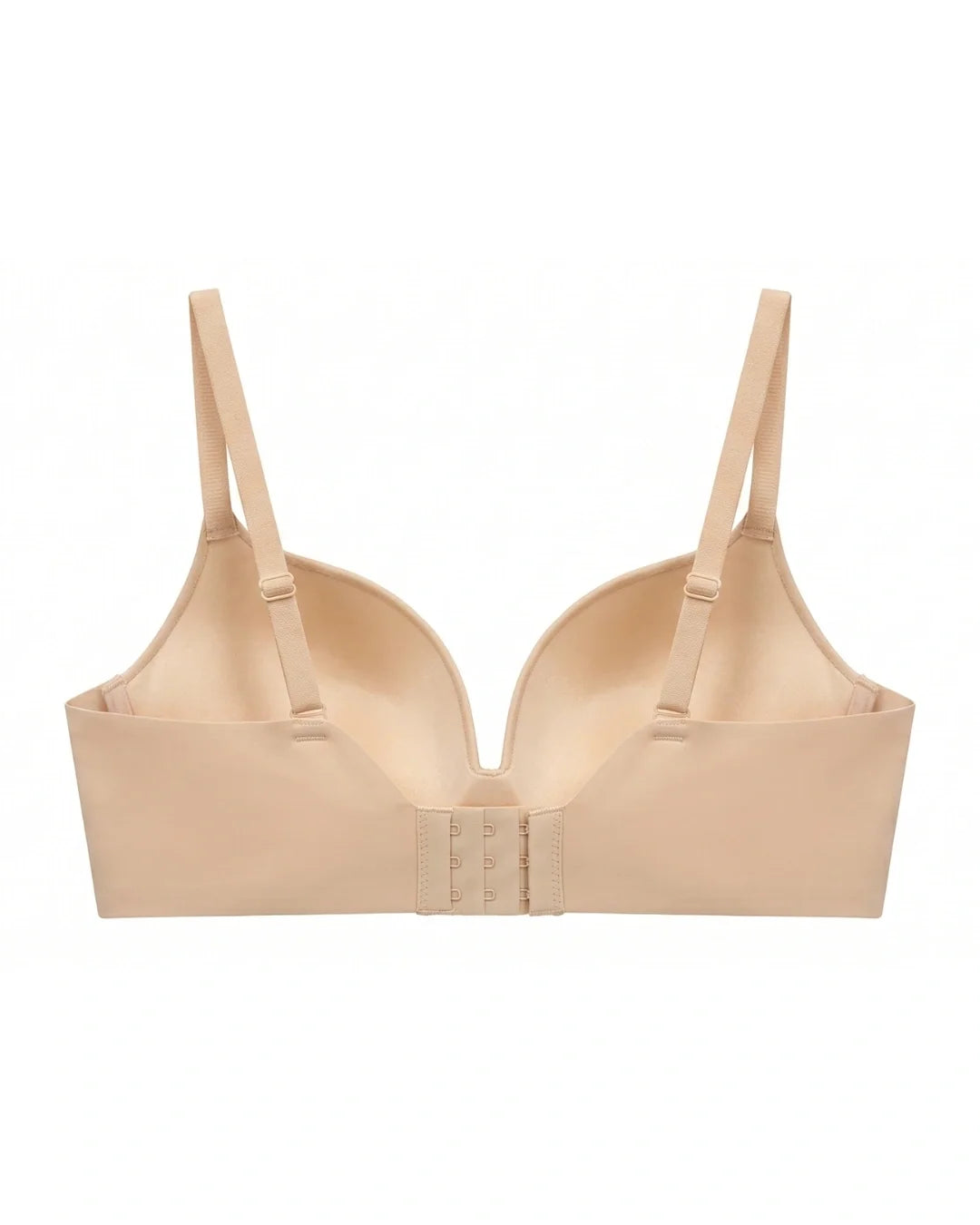 Seamless Non Wired Pushup T-Shirt Bra - Lisa - Skin