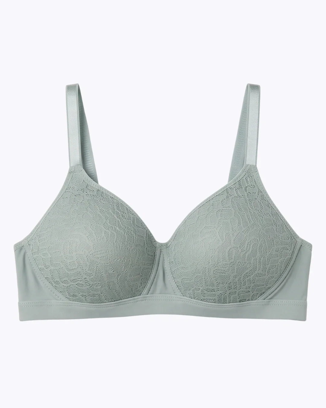 Light Padded Non-Wired T-Shirt Bra - Elysia - Green