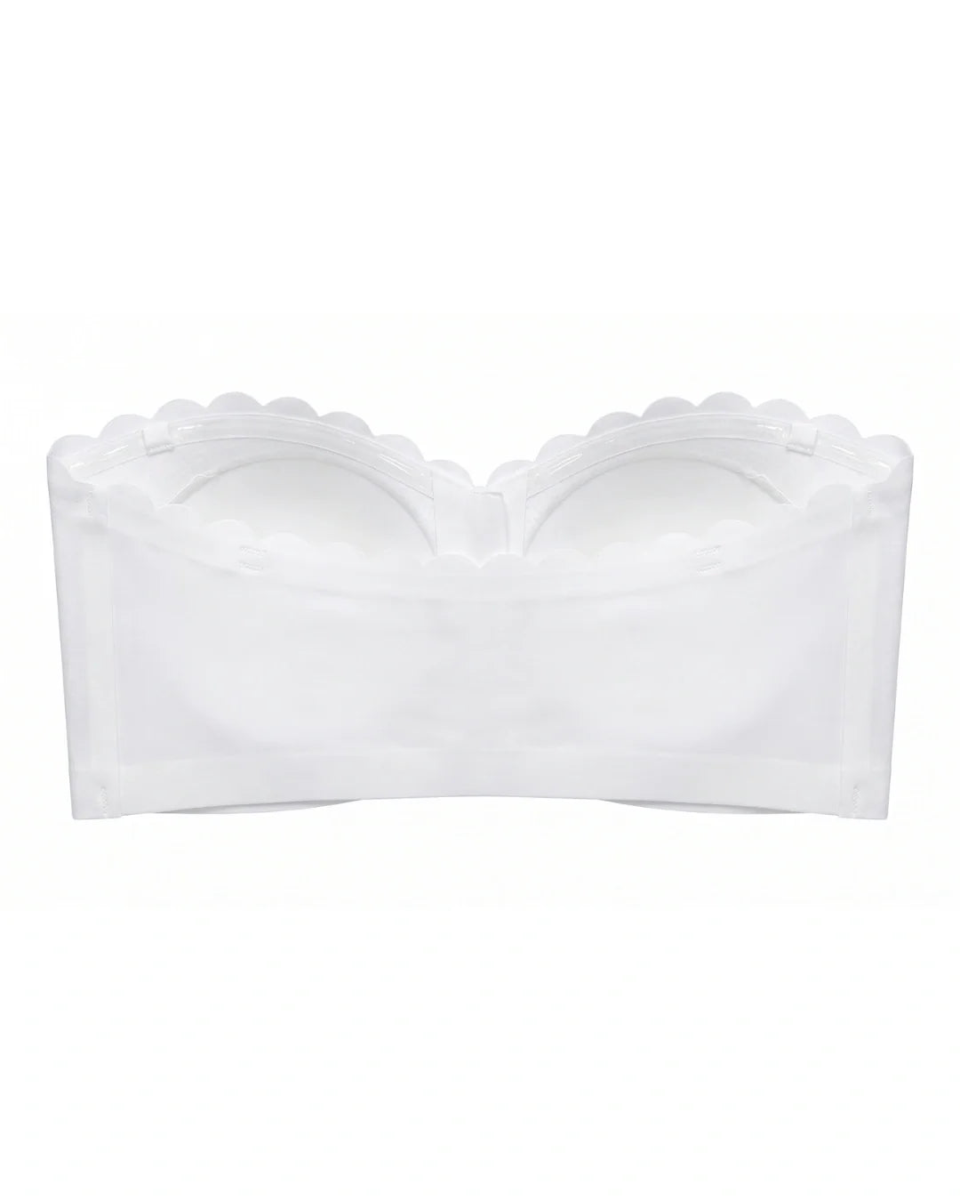 Seamless Padded Bra - Invisia - White