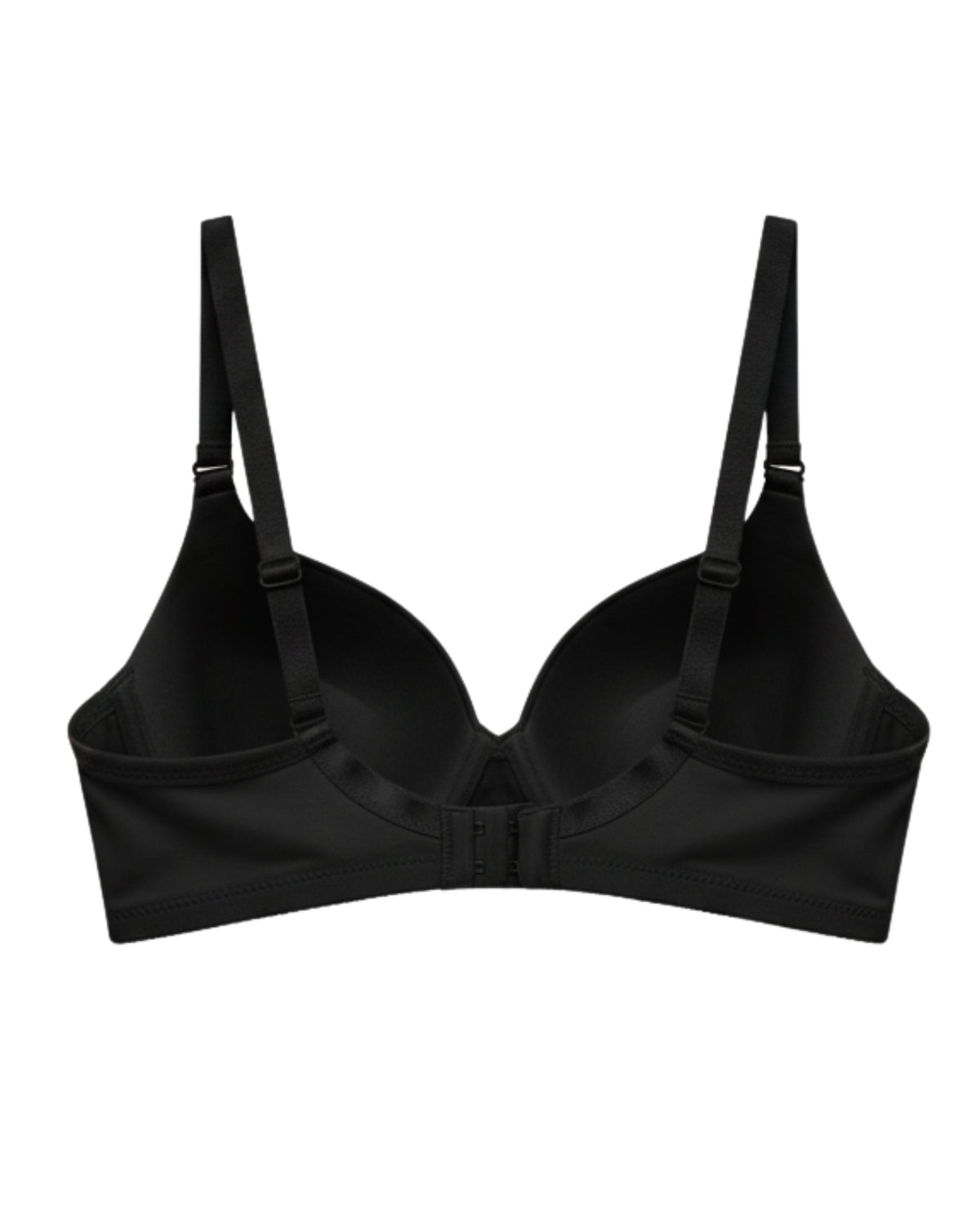Padded T-Shirt Bra - Smooth Lift - Black