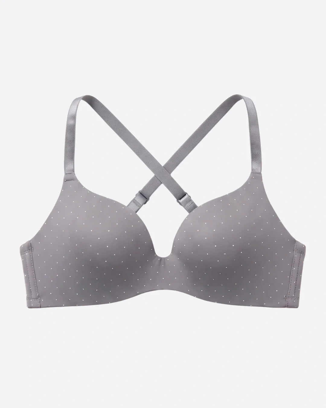 Padded Non Wired T-Shirt Bra - June - Grey