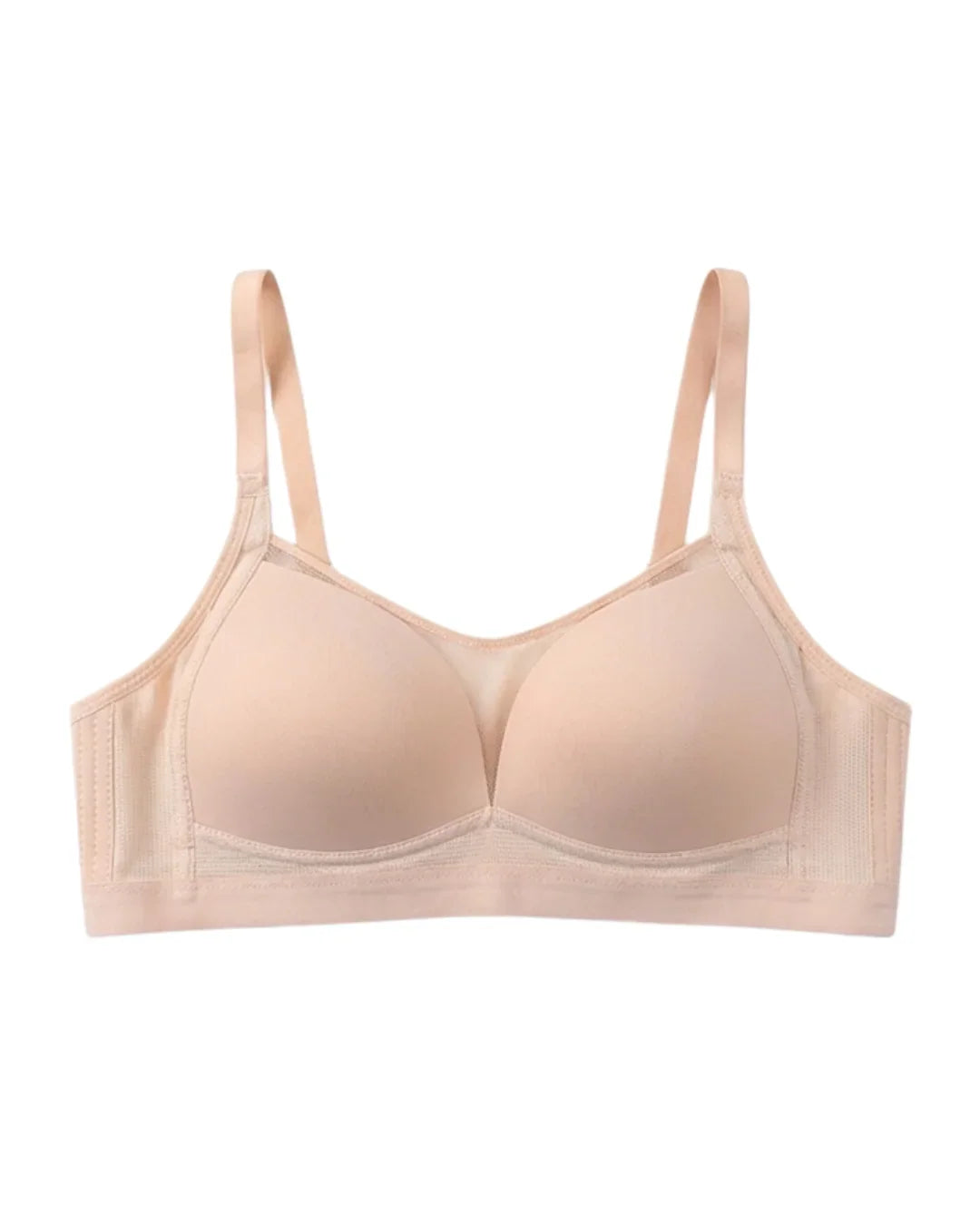 Light Padded Non-Wired T-Shirt Bra - Belle - Light Skin