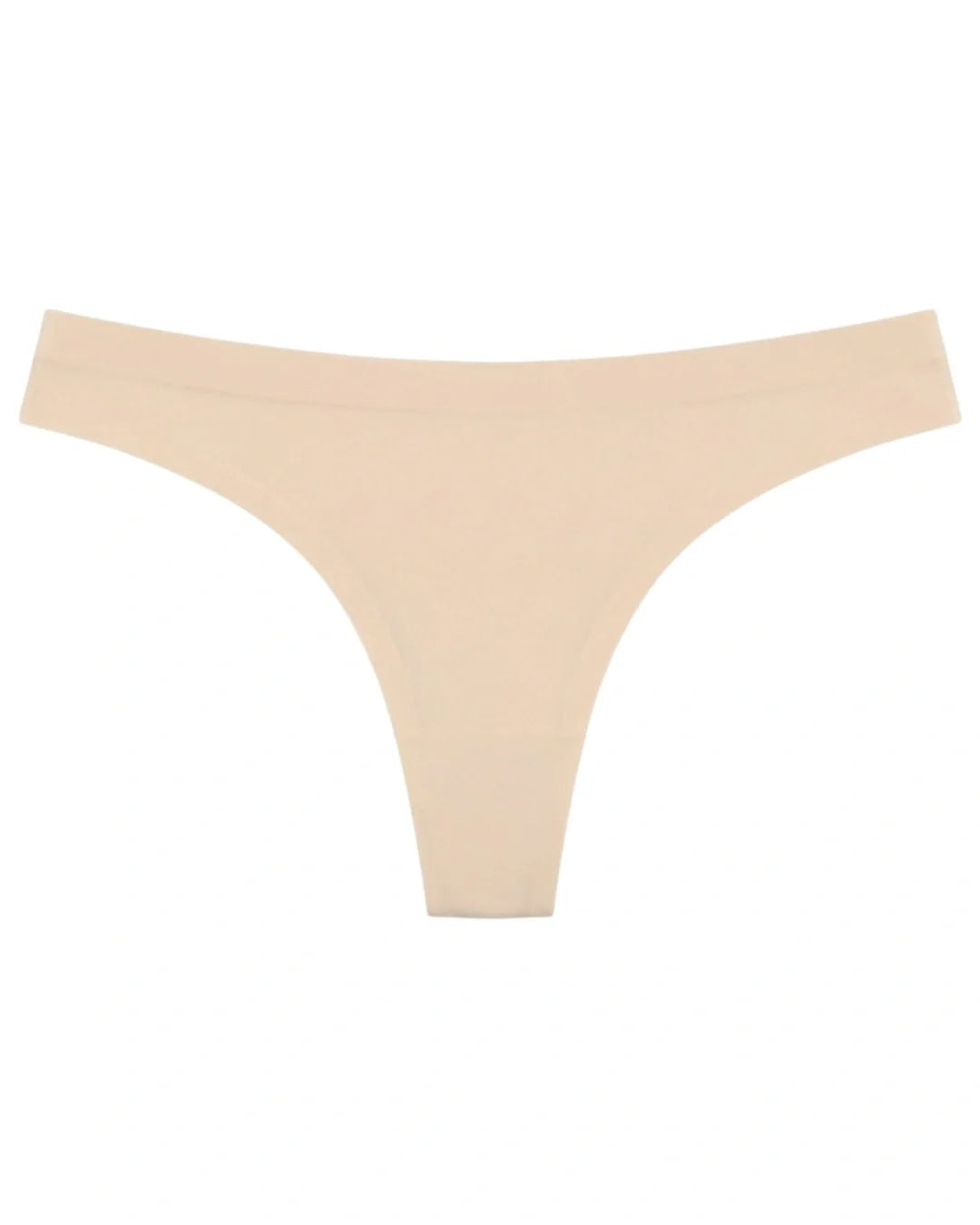 Seamless Thong  - Scarlet - Skin
