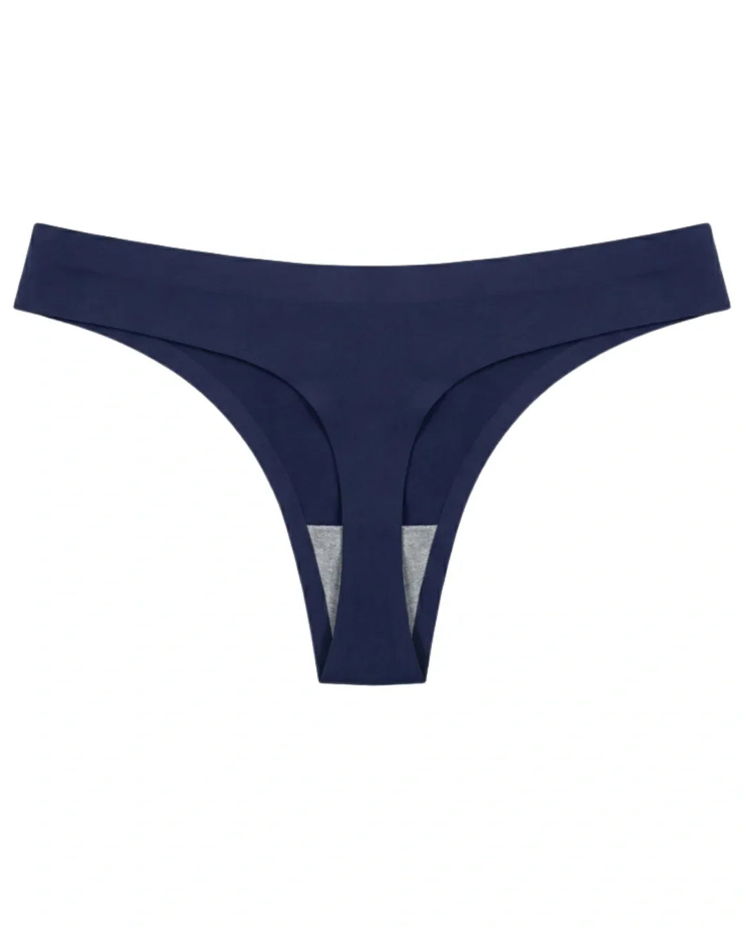 Seamless Thong  - Scarlet - Blue