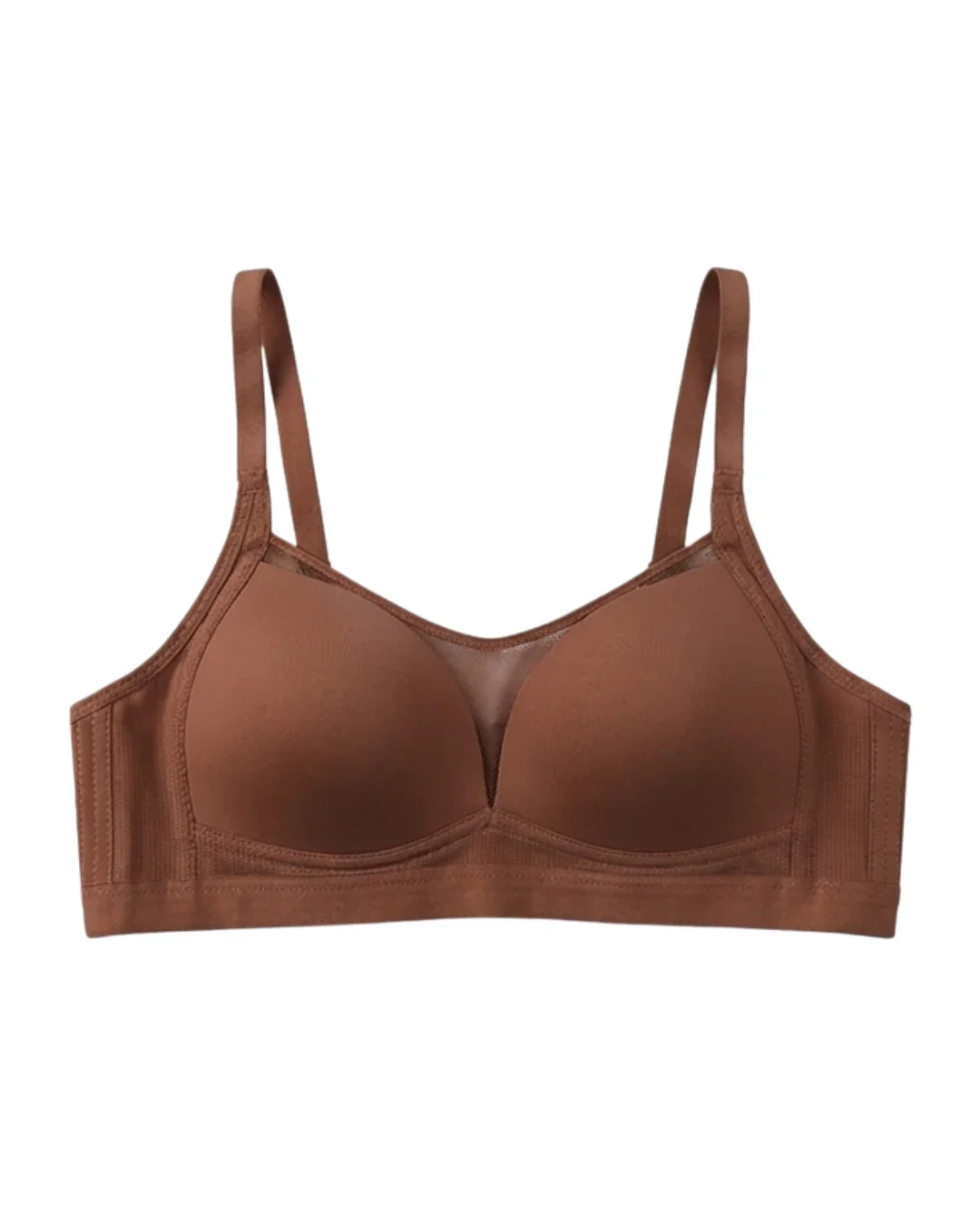 Light Padded Non-Wired T-Shirt Bra - Belle - Dark Skin