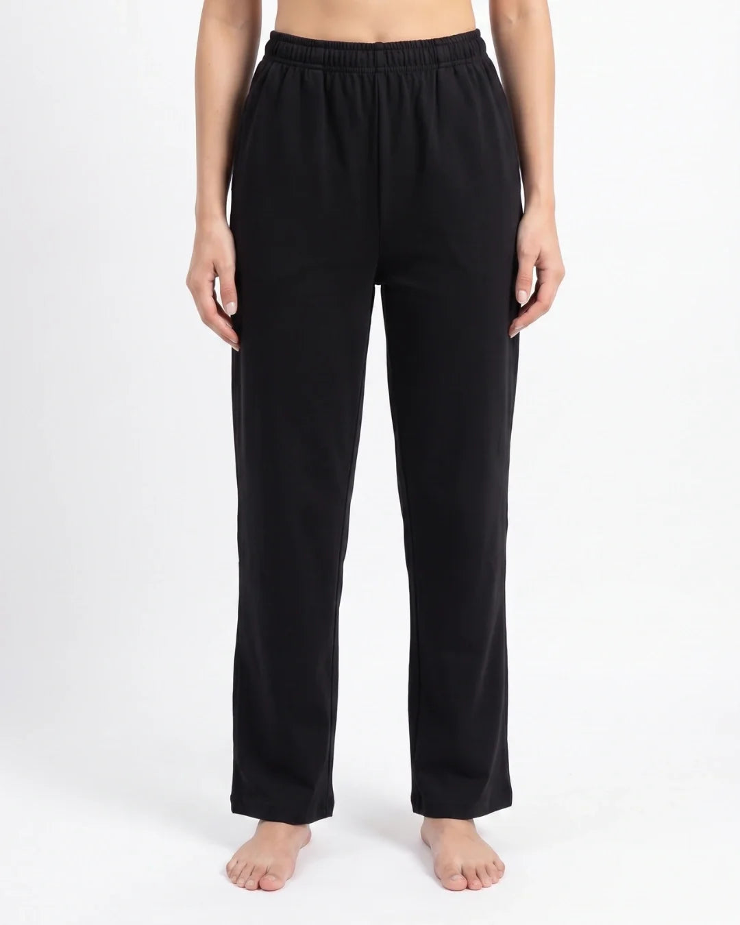 Summer Lounge Trouser - Comfort Ease - Black