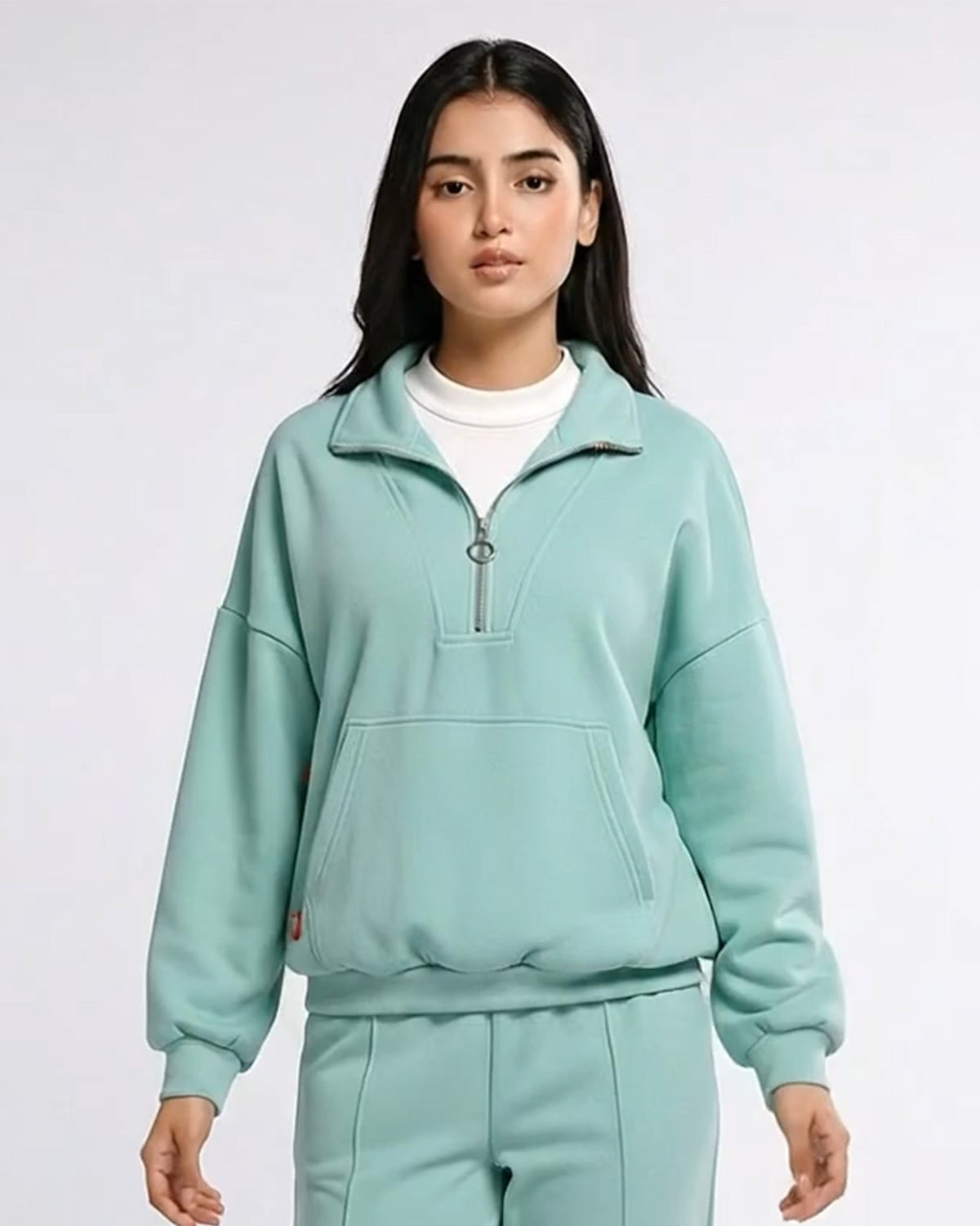 Fleece Tracksuit -Soft Flex - Aqua